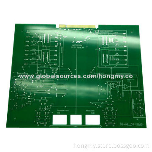 PCB with Gold Fingers and Bevel Edges, 0.075mm Hole Position Tolerance, 610 x 508mm Panel Size